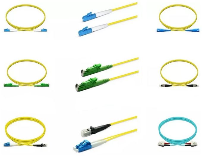 Sc-Art Faser-Optikflecken-Kabel, Monomode-, LSZH, 1M Faseroptikpullover 3